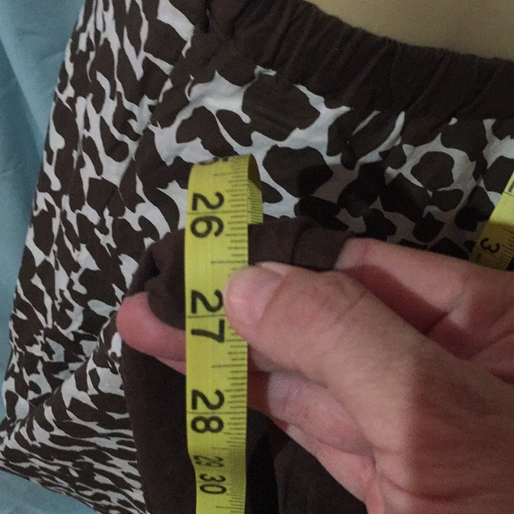 Chico’s Animal Print Cheetah Aline Skirt Sz 3 16 - Picture 7 of 9